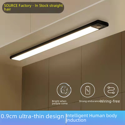 Ultra-Thin Smart LED USB Rechargeable Cabinet Light