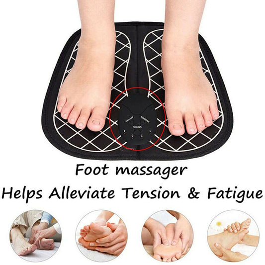 Intelligent Foot Massage Pad for Physiotherapy and Beauty