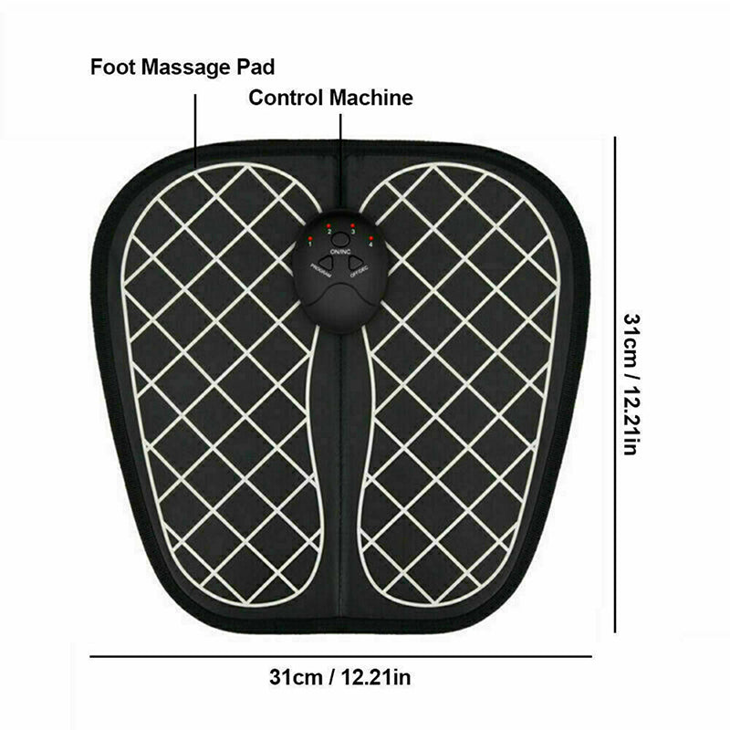Intelligent Foot Massage Pad for Physiotherapy and Beauty