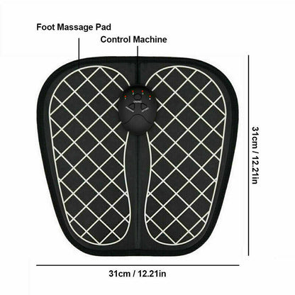 Intelligent Foot Massage Pad for Physiotherapy and Beauty