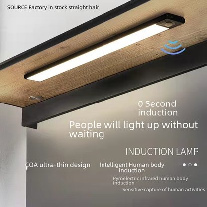 Ultra-Thin Smart LED USB Rechargeable Cabinet Light