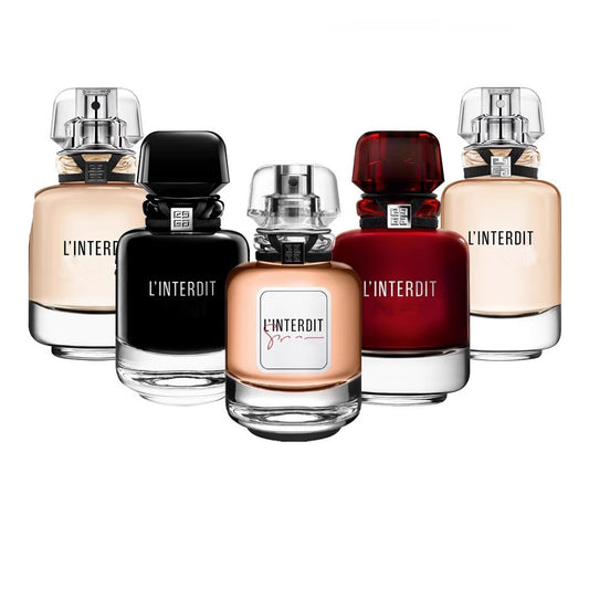 Classic Forbidden Red Black Bottle Perfume Collection