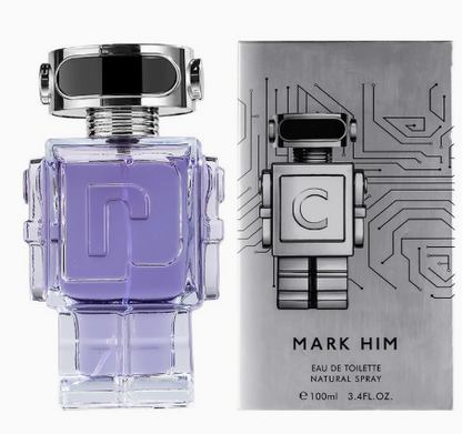 Robot Men's Perfume - Woody Marine Fragrance Long-lasting