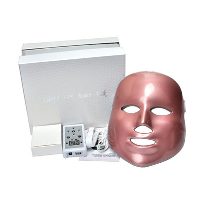 LED Beauty Mask with Seven Color Light Therapy
