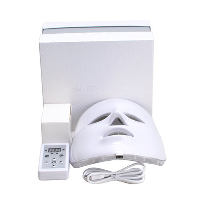 LED Beauty Mask with Seven Color Light Therapy
