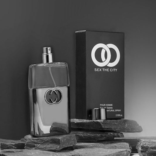 Men's Perfume Black Sin with Sandalwood Notes 75ml