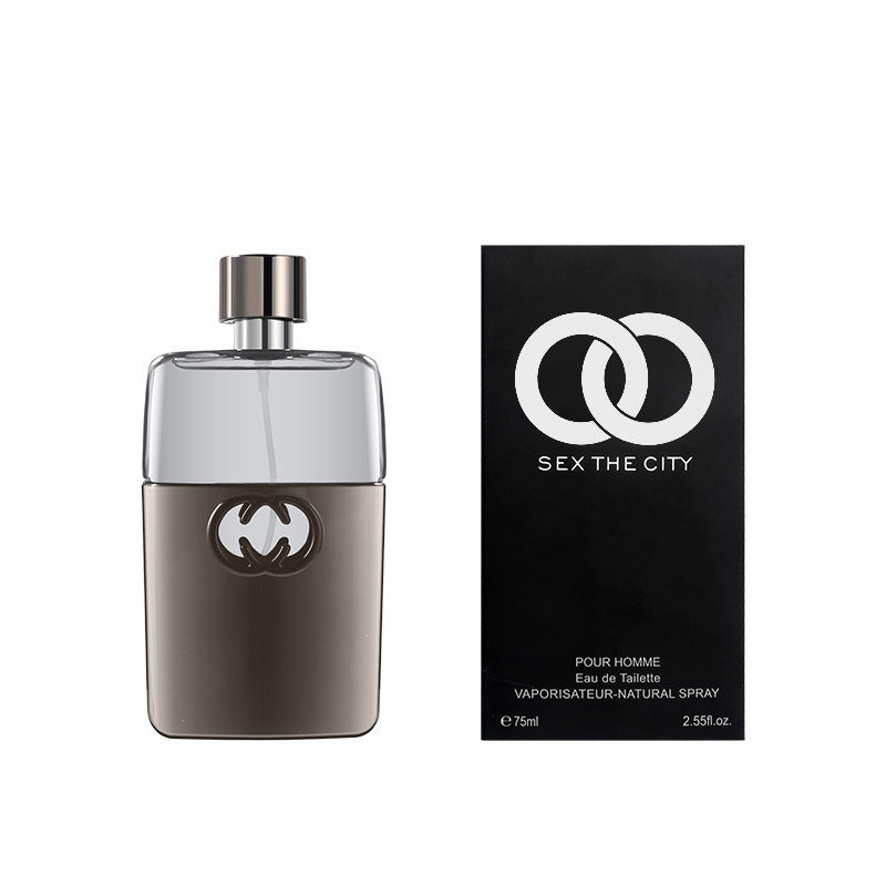 Men's Perfume Black Sin with Sandalwood Notes 75ml