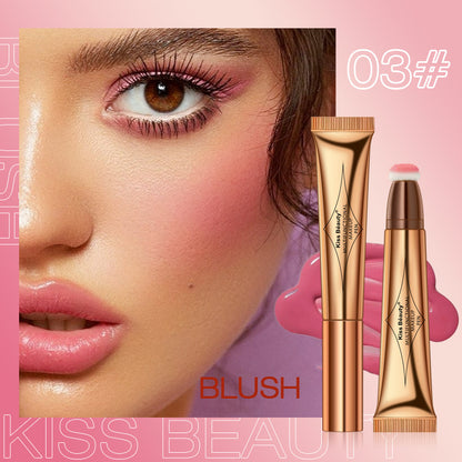 Highlighter Contour Beauty Wand with Cushion Applicator