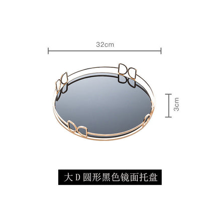 Mirror Tray - Multifunctional Metal Storage for Home Decor