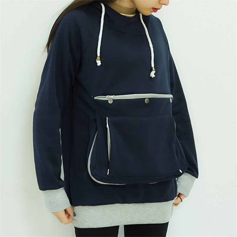 Women Pullover Hoodie Sweatshirt for Pets Cat Small Dog