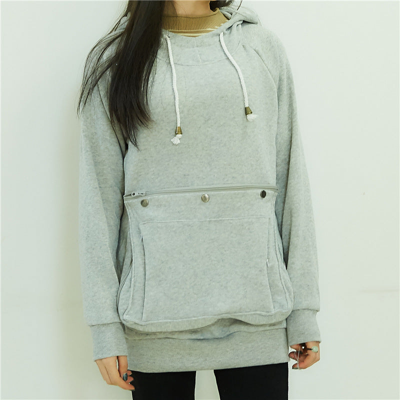 Women Pullover Hoodie Sweatshirt for Pets Cat Small Dog